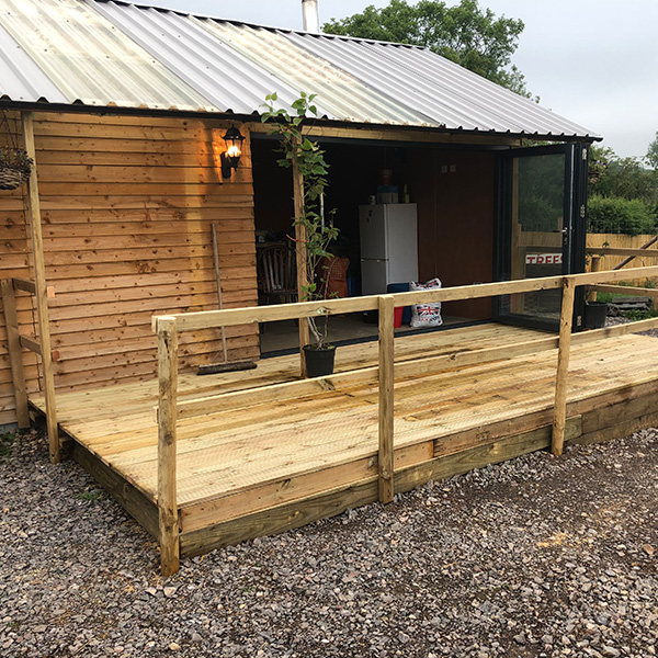 lodge porch